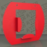 Кишеня з кольорового акрилу