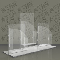  Підставка під поліграфію на 3 відділення