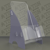 Пластикова підставка під буклети