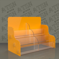 Візитниця настільна з кольорового пластику