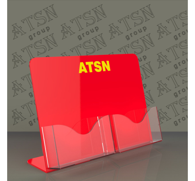 Візитниця з печаткою логотипу