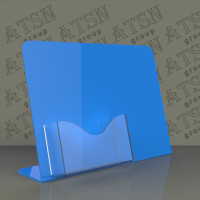  Підставки для візиток з кольорового і прозорого пластика