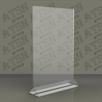 Тримачі меню з прозорого пластика А5