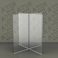 Менюхолдер 4-х сторонній 1/3 А4 - єврофлаєр