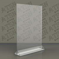 Менюхолдер прозорий А4