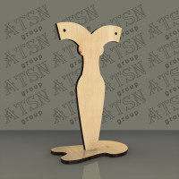 Підставка з дерева для біжутерії