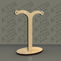 Підставка з дерева для біжутерії