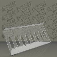  Прозора підставка для викладки косметики